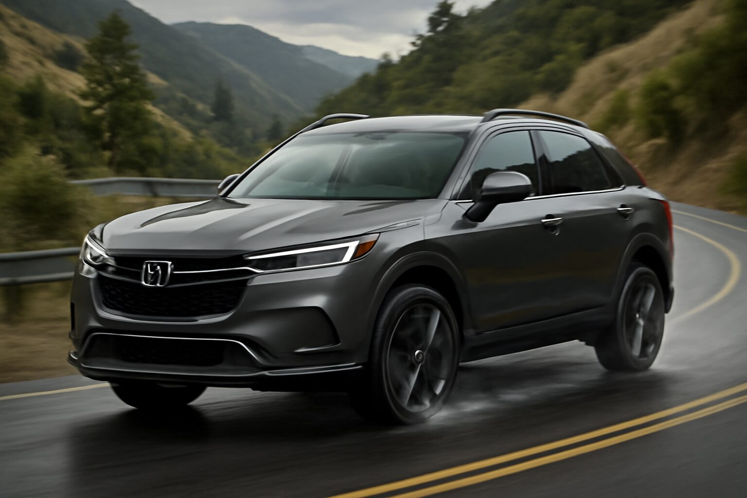 Ilustrasi Performa Honda HR-V di Medan Menanjak: Tangguh atau Cuma Gaya?