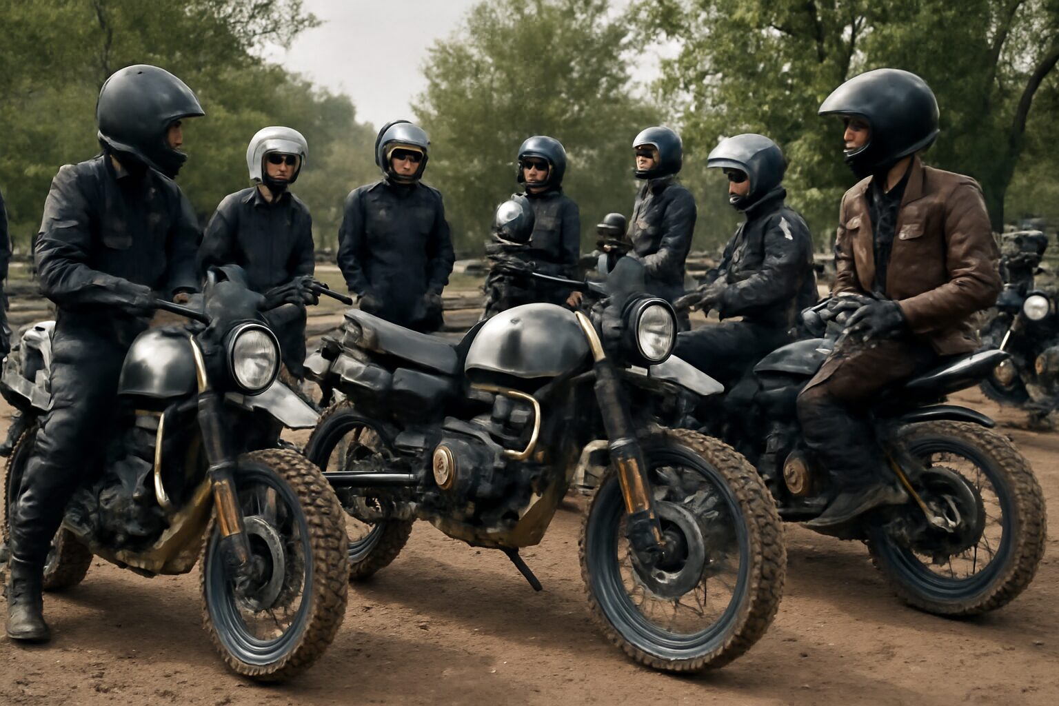 Ilustrasi Tips Sunmori Asik Buat Pemula: Gaya Maksimal, Motor Tetap Aman