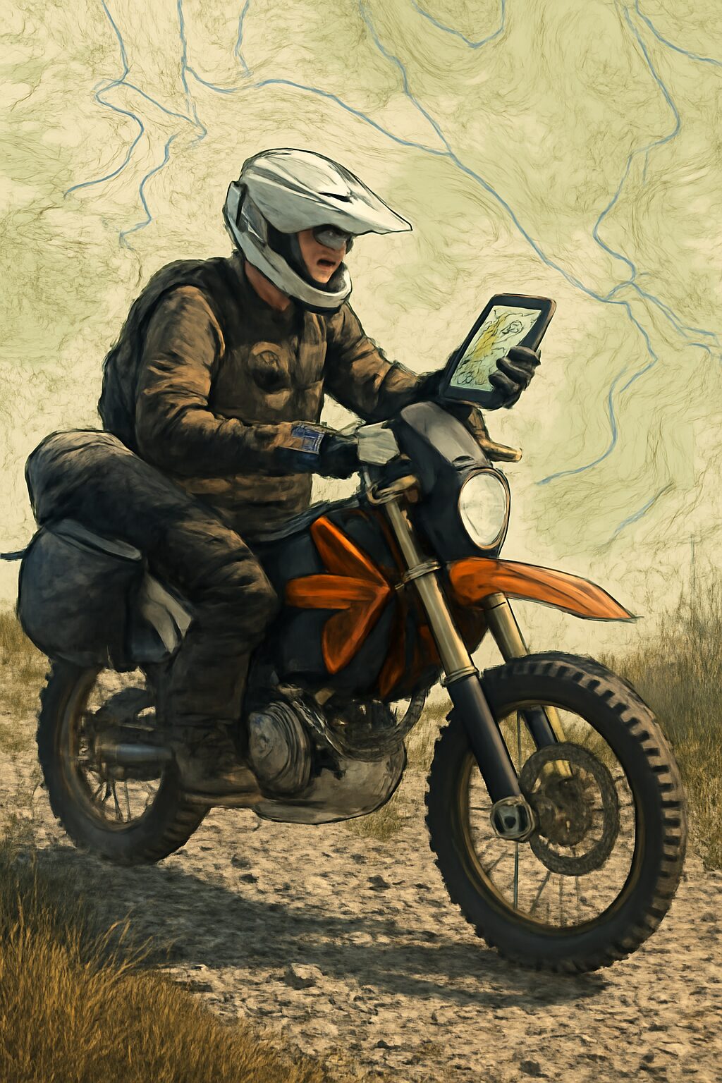 Ilustrasi Rekomendasi Aplikasi Navigasi GPS Terbaik Buat Anak Motor Anti Nyasar