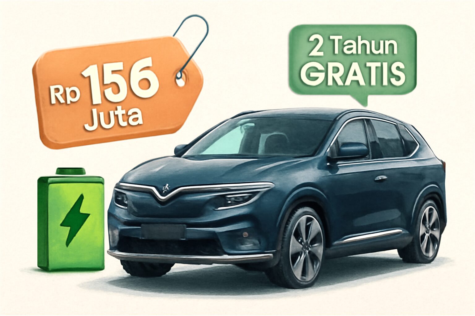 Ilustrasi Beli Mobil Listrik Tanpa Pusing Baterai? Ini Skema Berlangganan VinFast!